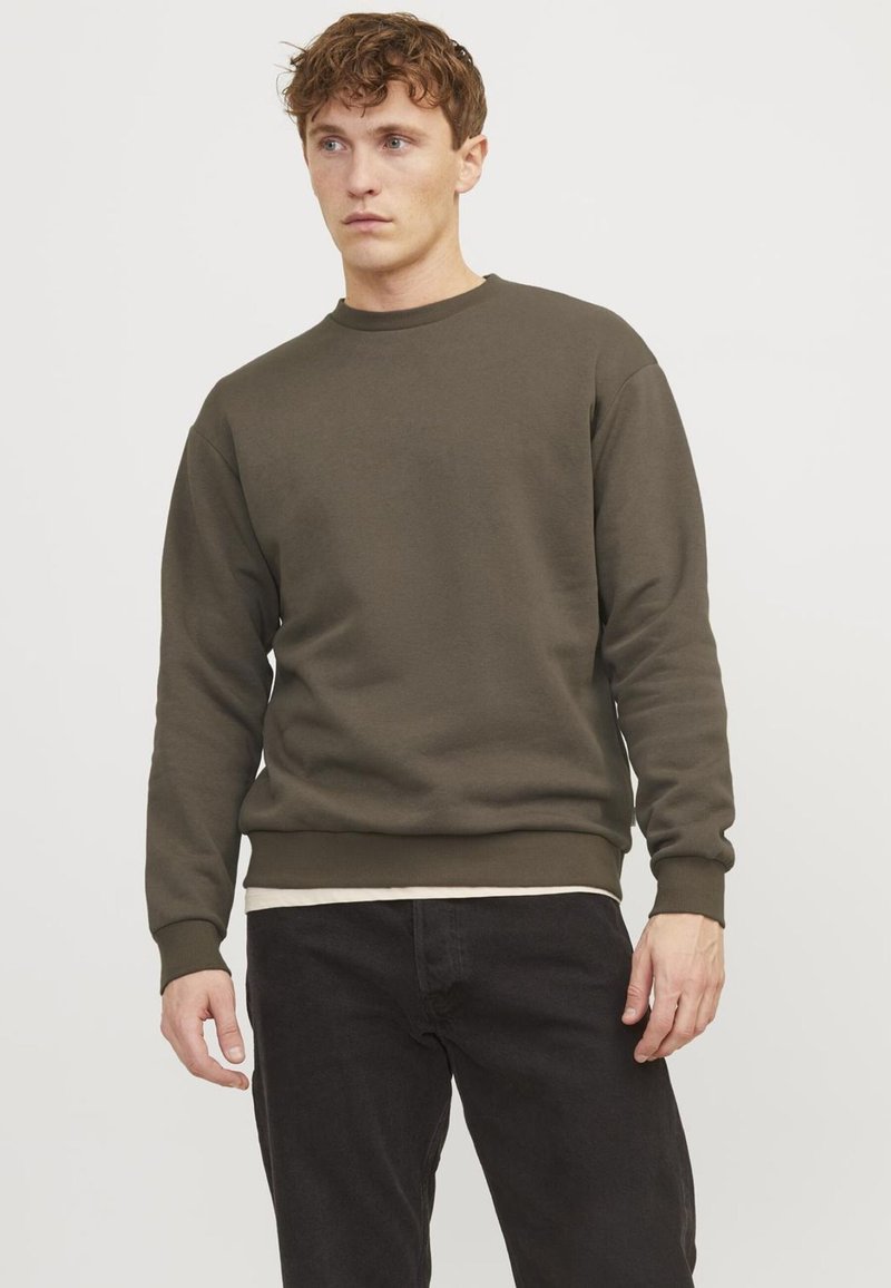 Jack & Jones - JJEBRADLEY CREW  - Sportinis megztinis - bungee cord, Padidinti