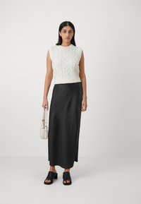 Samsøe Samsøe AGNETA SKIRT - Fustă maxi - phantom