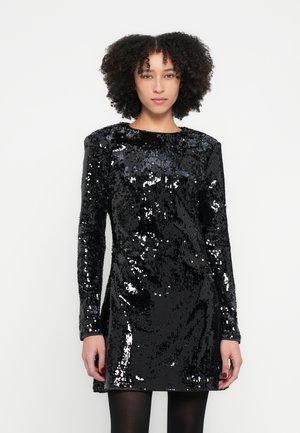 LAVINIA DRESS - Kokteiļkleita/ballīšu kleita - jet black