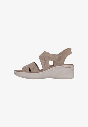 Skechers, SANDALIAS SKECHERS PIER-LITE - SLIP ON - Sandalen met plateauzool - marrón