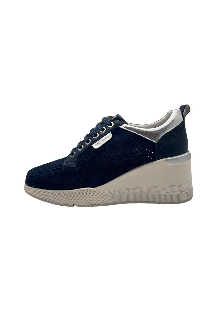 Stonefly ELLA - Sneakers basse - ocean blue/blu - Zalando.it