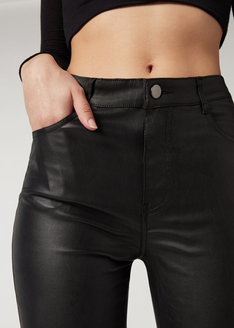 Pantalon Simili Cuir Kookai Pantalon Cuir Pantalon Cuir Kookai