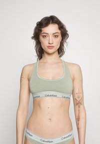 Calvin Klein Underwear - UNLINED BRALETTE - Bustier - eco green Thumbnail Image 1