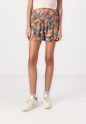 JOHNNY SMOCKED WAIST - Șorturi de baie - blue painted tropics