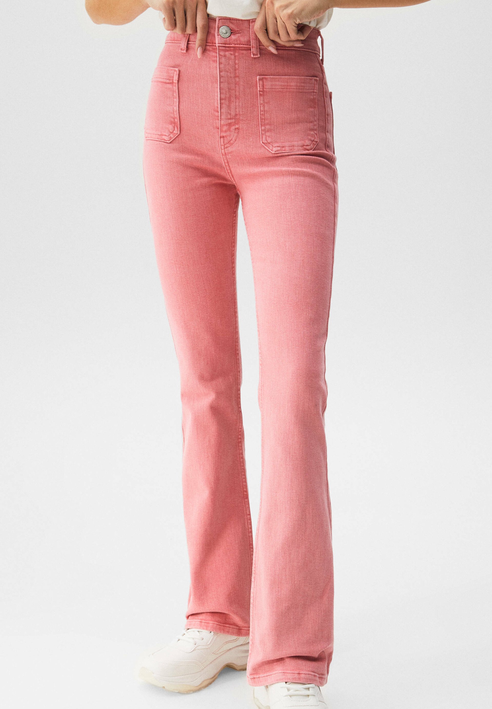PULL\u0026BEAR Jeans bootcut - light pink/rosa - Zalando.it