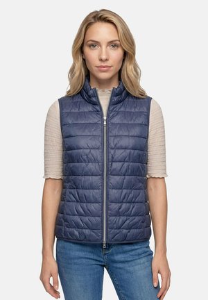 Betty Barclay BETTY BARCLAY MIT KNÖPFEN STEPPWESTE - Bodywarmer - blau