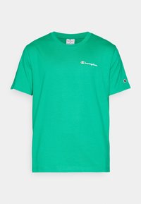 ICONS CREWNECK WITH SMALL LOGO - T-shirt imprimé - green