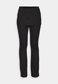 SKIRT TROUSERS  - Minisukně - black