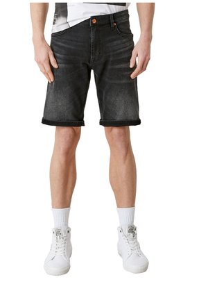 QS Short en jean - black denim