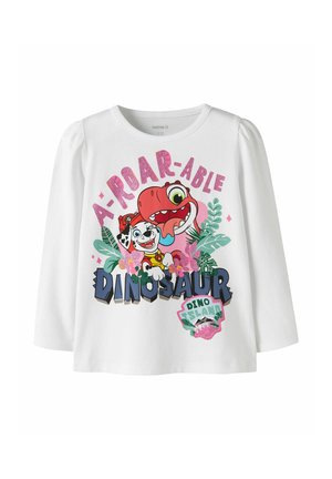 Name it, Langarmshirt - bright white