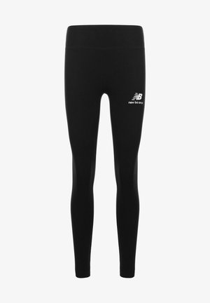 New Balance ESSENTIALS STACKED - Leggings - Hosen - black