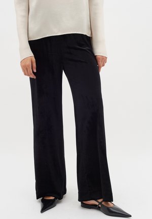 Pantaloni Donna A Righe TOM TAILOR Denim - Gamba Larga In Tessuto Scuba Elastico, Taglie XS-XXL - 3