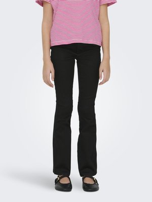 ONLY GIRLS KOGROYAL - Alt laienevad teksad - black denim