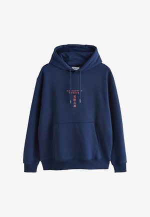Next, REGULAR FIT - HOKUSAI LICENCE GRAPHIC CREW NECK - Hoodie - blue