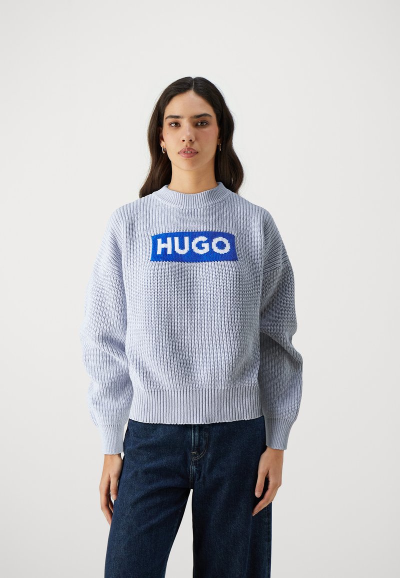 HUGO SLOGER - Svetrík - open grey