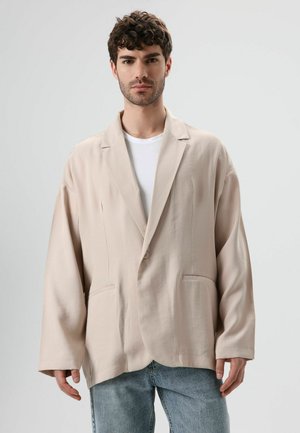 SINGLE-BREASTED - Blazer - beige