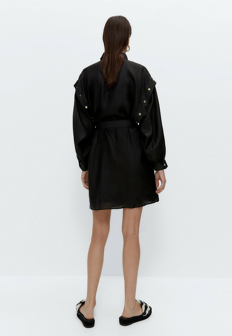 Uterque Kosilove Saty Black Cerna Zalando Cz