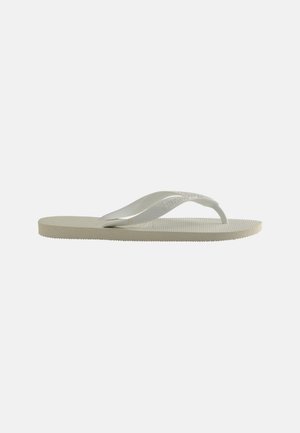 TOP - T-bar sandals - white