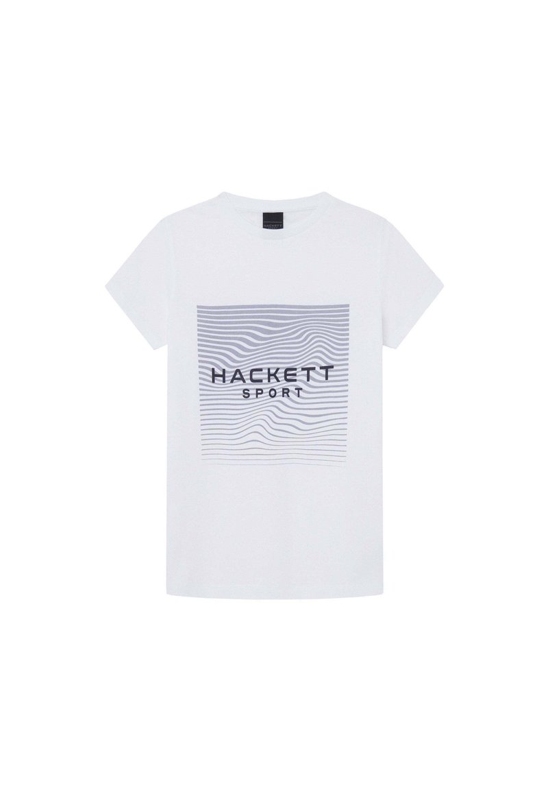 Hackett London T-shirt print wit