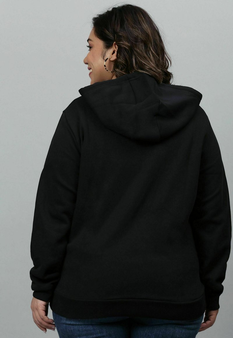 Damen Sweatshirts | Instafab Plus Sweatjacke black/schwarz - TW75708 Damen Sweatshirts | Instafab Plus Sweatjacke black/schwarz - TW75708