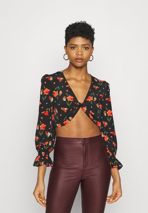 TULIP RUCH CROP - Maglietta a manica lunga - multi