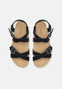 Anna Field LEATHER - Sandaalit nilkkaremmillä - black