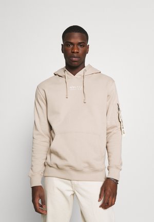 Kapuzenpullover - organic beige