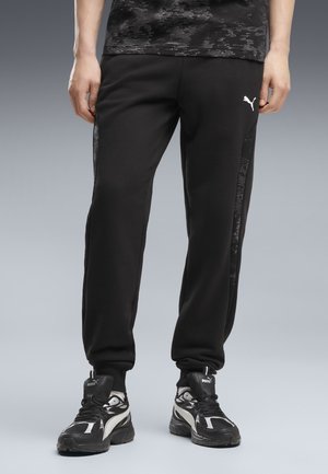 Puma, PUMA SPORT CAMO FLEECE SWEATHOSE - Pantaloni sportivi - black