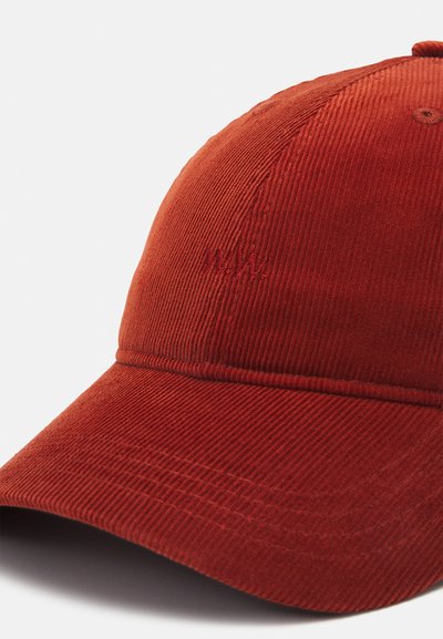 WOOD WOOD LOW PROFILE EMBROIDERY UNISEX - Boné - rust