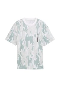 TOM TAILOR DENIM T-shirts print - white abstract flowery print