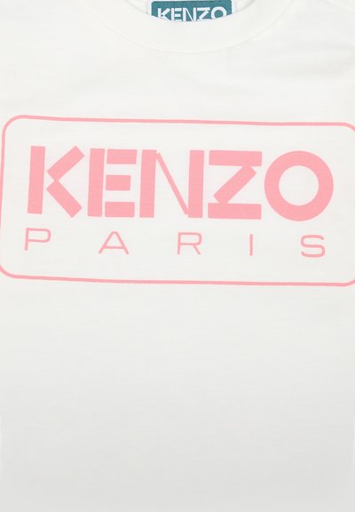 KENZO kids T-shirt à manches longues - ivoire