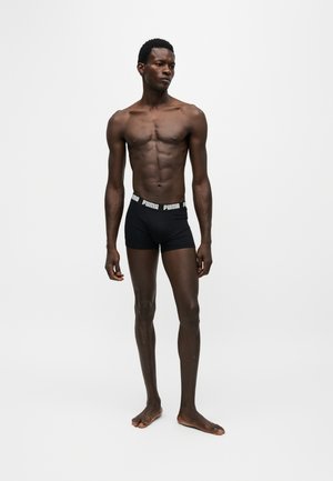Puma, EVERYDAY BASIC 2 PACK - Μποξεράκια σε στενή γραμμή - black