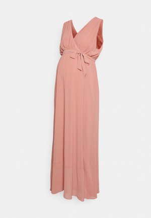 OLMSOFIA WRAP MAXI DRESS - Festklänning - canyon rose
