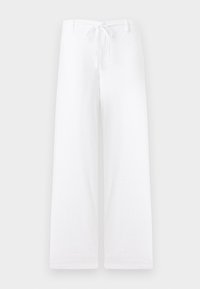 FIXED WAIST SUPER BAGGY - Kalhoty - white