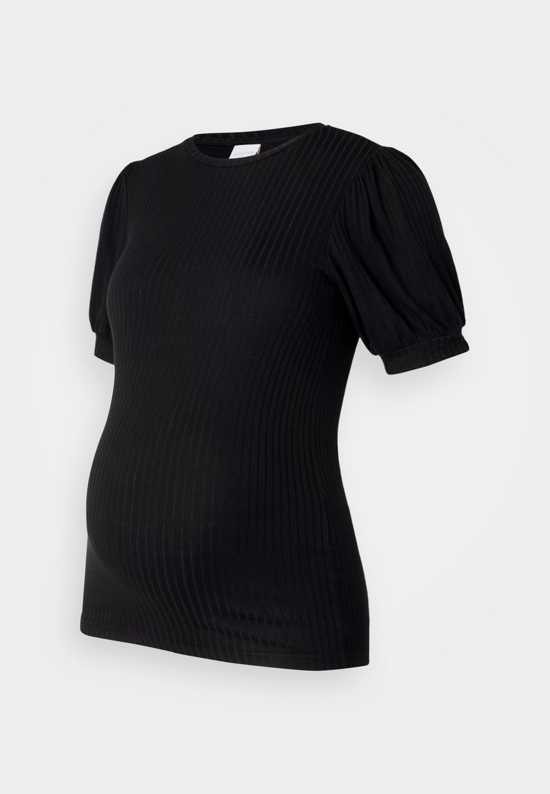 Mamalicious T-shirt basic zwart