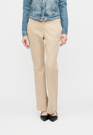 FLARE PANT - Stoffhose - iconic khaki