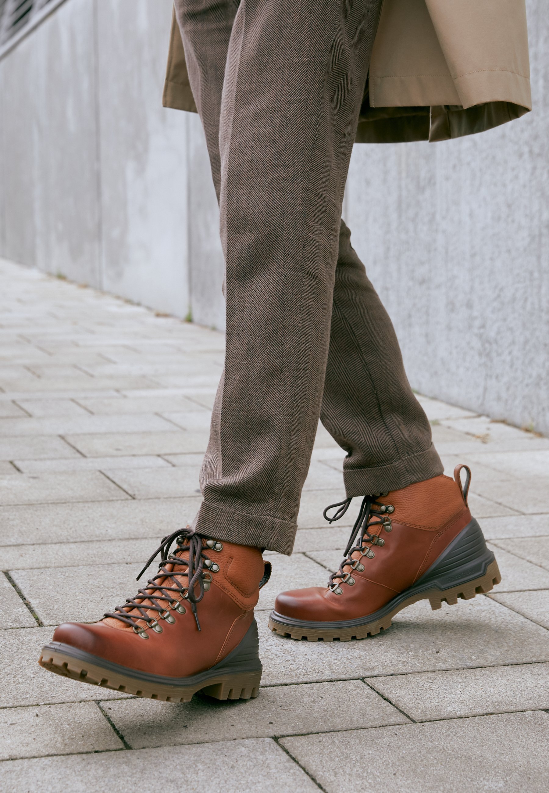 ECCO TREDTRAY - Veterboots - amber/Cognac - Zalando.be