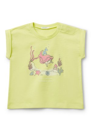 SHORT SLEEVE - T-shirt con stampa - yellow