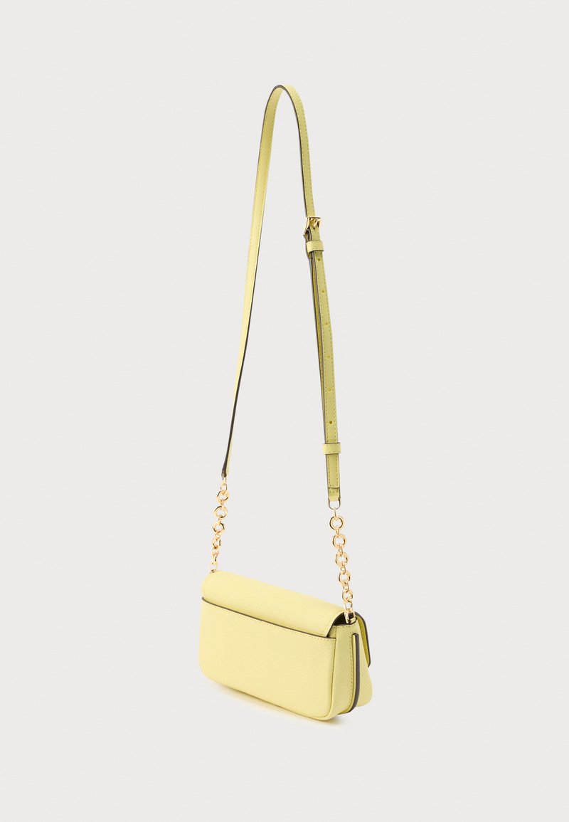 MICHAEL KORS CORA MINI POUCHETTE SHOULDER CROSSBODY BAG YELLOW 