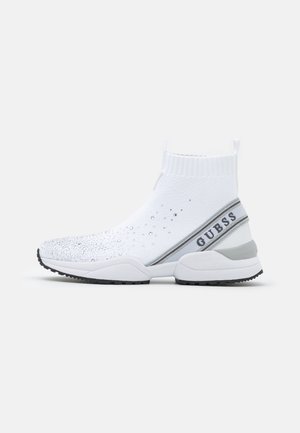 BAMMIE - Zapatillas altas - white/silver