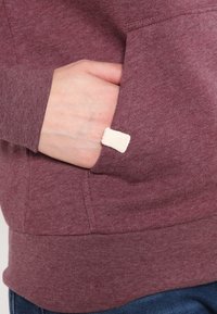 TWINTIP Hoodie - mottled dark red