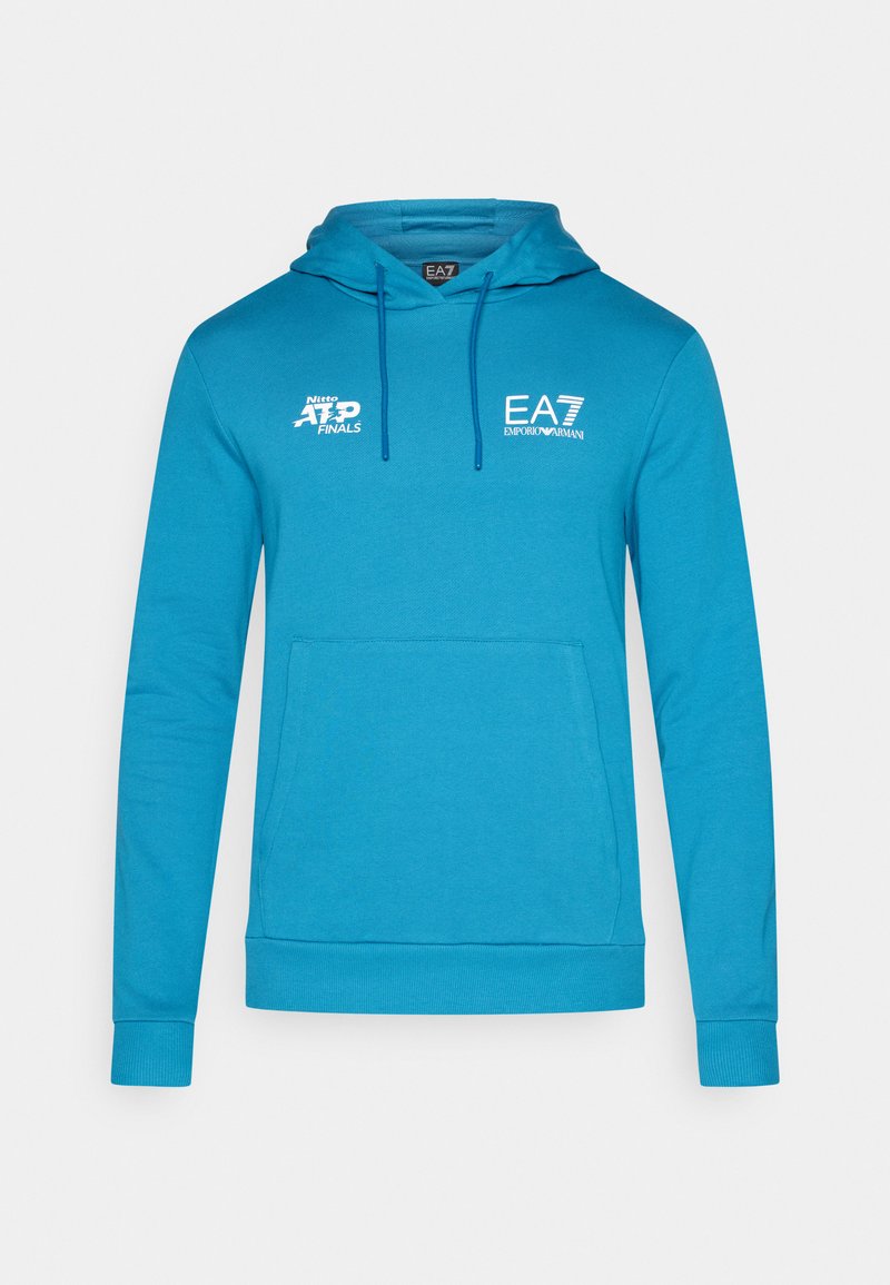EA7 Emporio Armani Hoodie blauw EA7 Emporio Armani Hoodie blauw