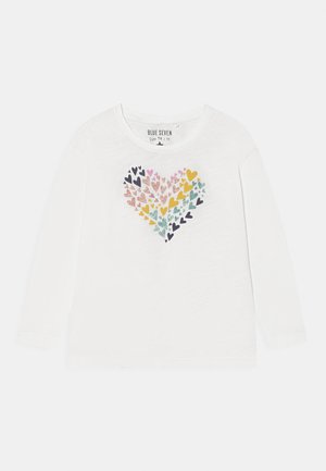 FOAM GLITTER PRINT - Long sleeved top - offwhite