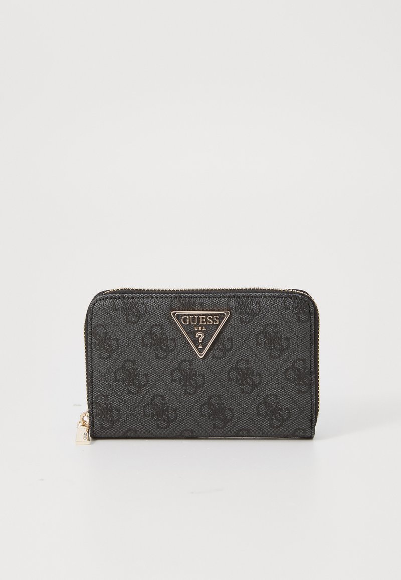 Guess - LAUREL ZIP AROUND - Portofel - dark grey, Extindeți