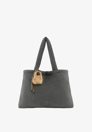 FREDsBRUDER, FLUFFY FRIEND TOTE BAG - Tote bag - dark grey