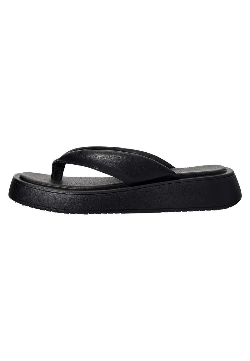 OYSHO Teensandalen zwart OYSHO Teensandalen zwart