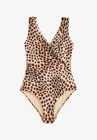 Nevybrané, brown leopard print