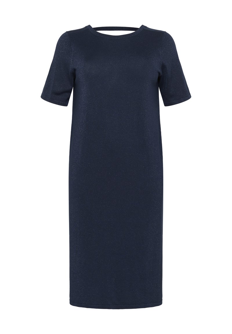 Kaffe Curve Jerseyjurk donkerblauw