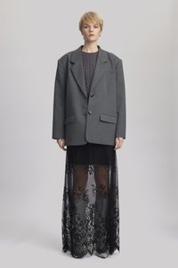 Gestuz LAICA SKIRT - Saia comprida - black