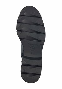 Tamaris Stivaletti con plateau - navy patent